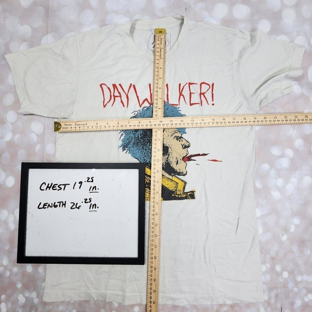 Machine Gun Kelly Hot Topic “DAYWALKER” White Cotton T Shirt, Men's Medium - Picture 4 of 7